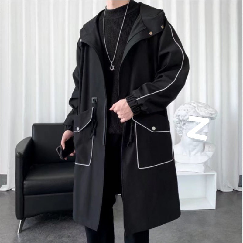 Unisex Funktionsjacke mit verstellbarem Kapuzenbund und praktischen Taschen Drune