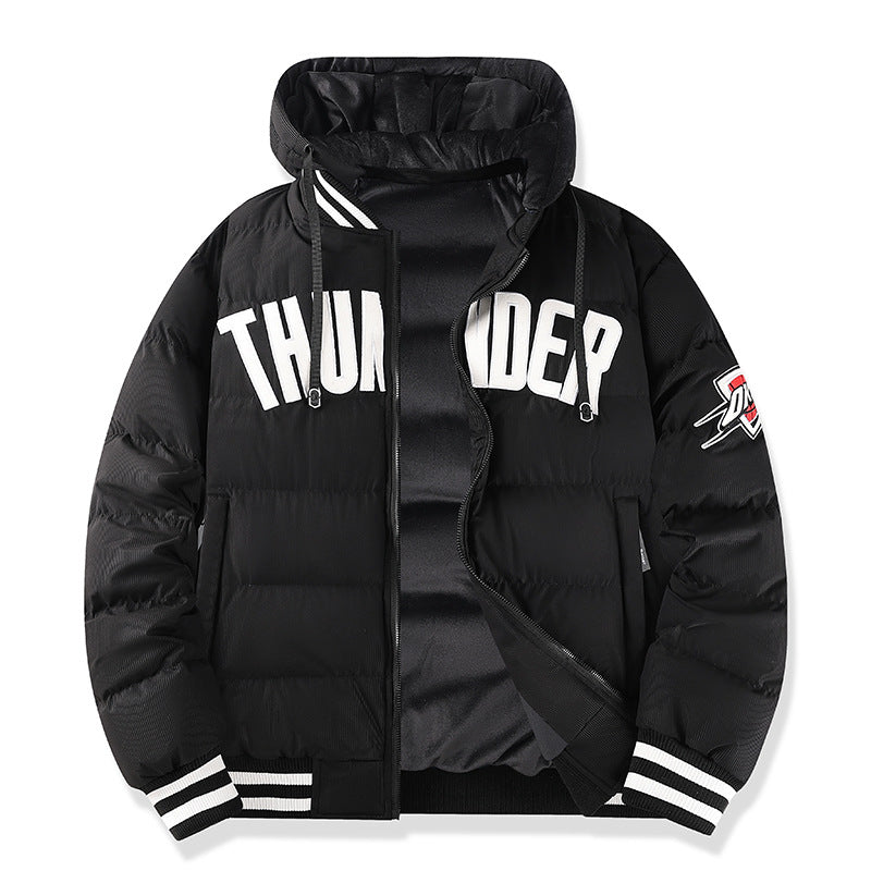 Herren Leichte Steppjacke mit hohen Kragen und praktischen Taschen Drune
