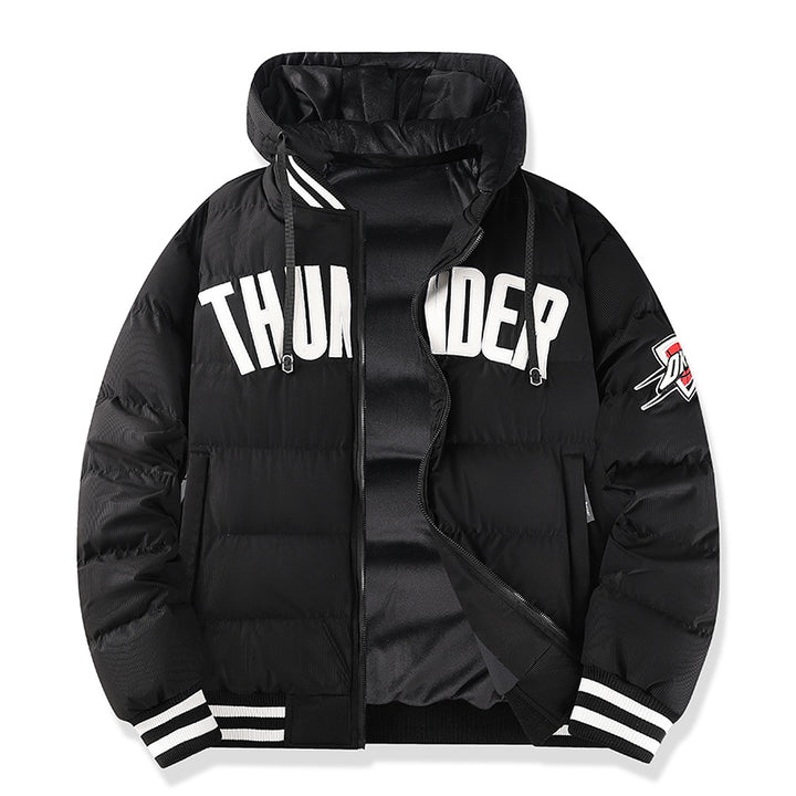 Herren Leichte Steppjacke mit hohen Kragen und praktischen Taschen Drune