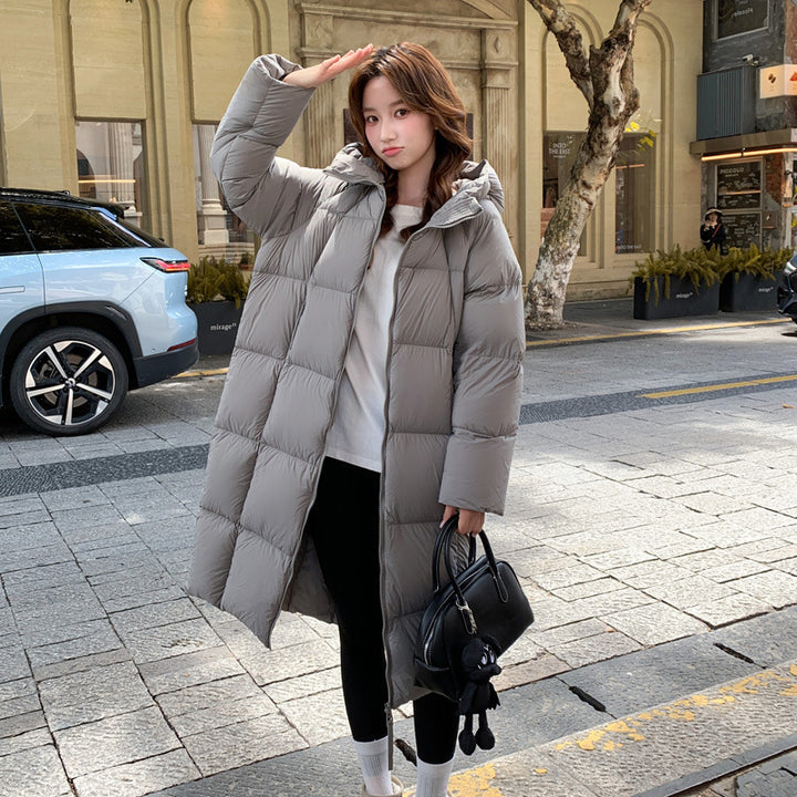Drune | Marie Stylische Lange Decken Puffa Jacke Für Frauen