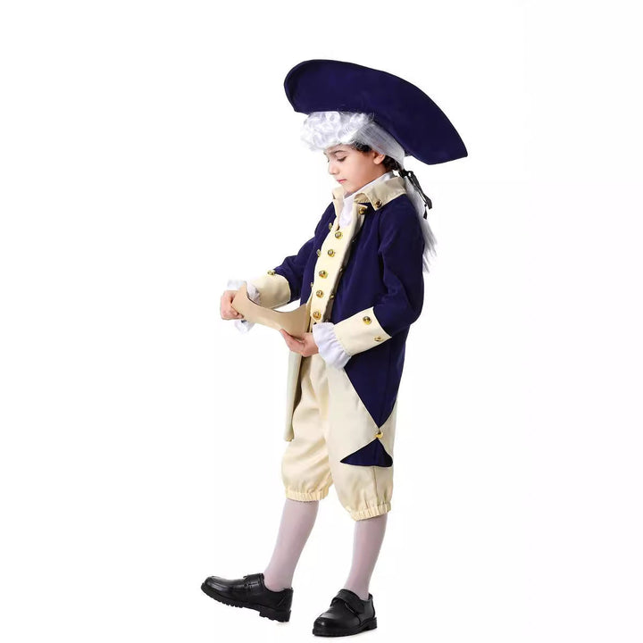 Unisex Historisches Kostüm mit eleganten Details Drune