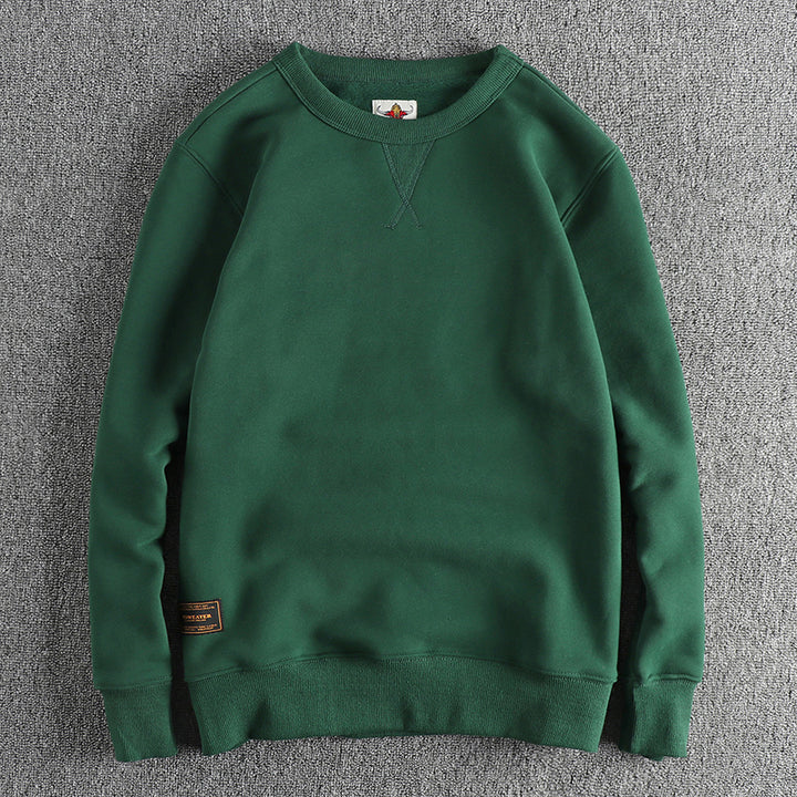 Damen Sweatshirt mit klassischem Rundhalsausschnitt und lässigem Schnitt Drune