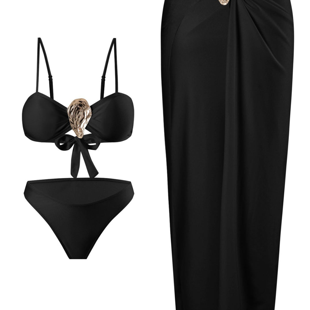 Damen Bikini-Set mit elegantem Wickelrock Drune