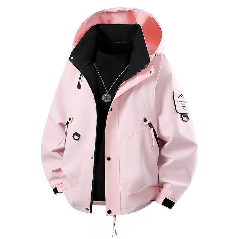 Herren Outdoor-Softshelljacke mit wasserabweisender Membran, vielseitigen Utility-Taschen und verstellbaren Bündchen Drune