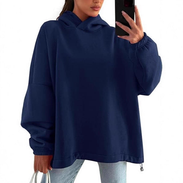Damen Kapuzenpulli Drune
