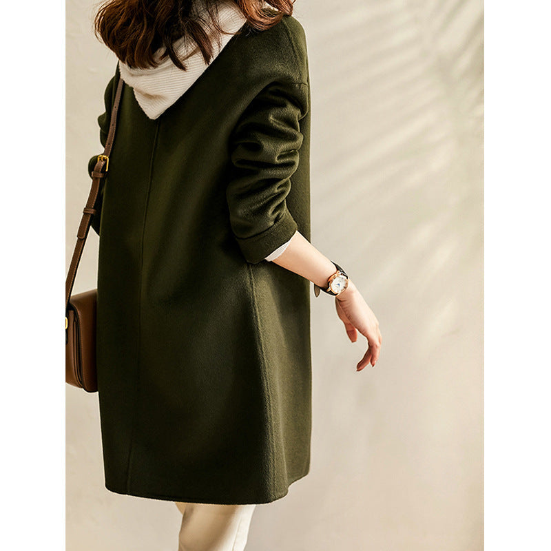 Damen eleganter und modischer Langblazer Drune