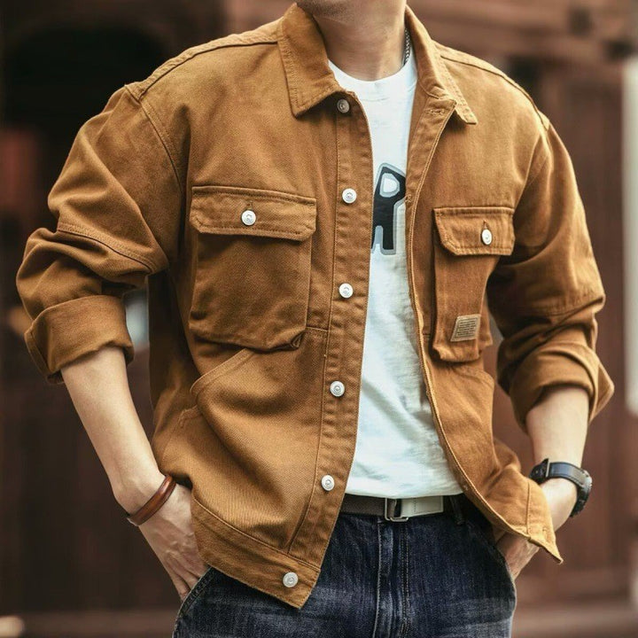Herren Urbaner Utility-Jacke Drune