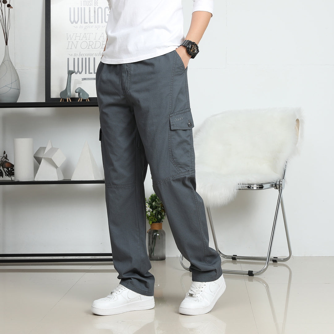 Herren Modische Cargo-Hose mit praktischen Taschen Drune