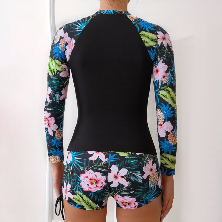 Damen Sportlicher Langarm-Surfuanzug Drune