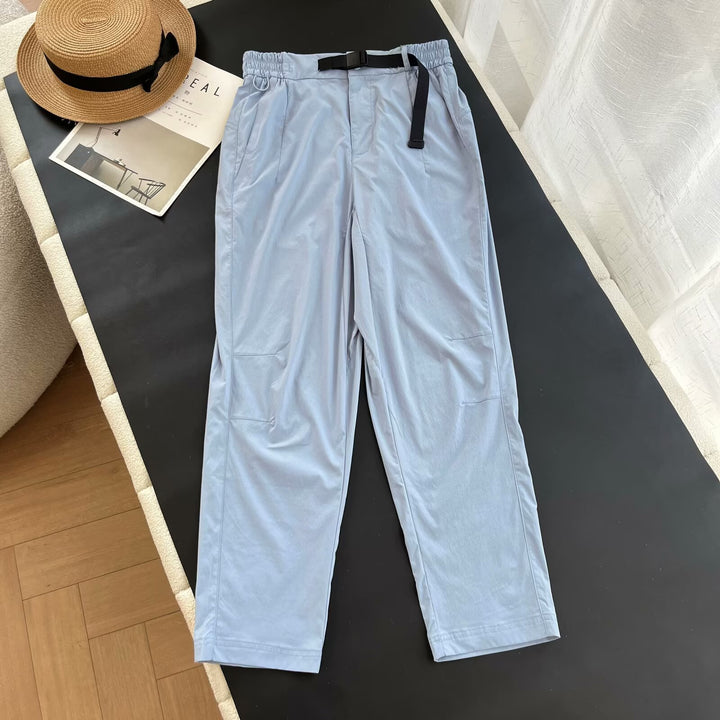Damen lässige und innovative Freizeithose mit verstellbarem Bund Drune