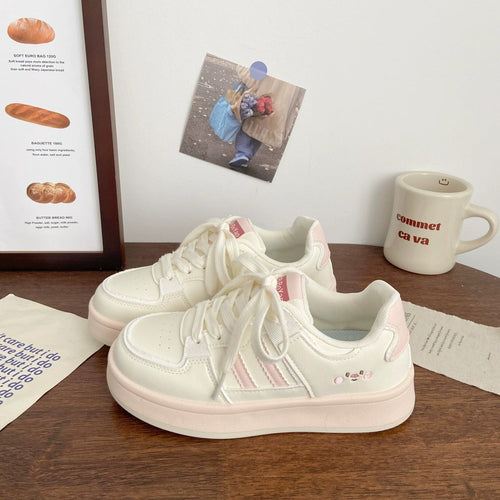 Damen Chunky Sneakers mit gepolsterter Sohle und sportlichen Akzenten Drune