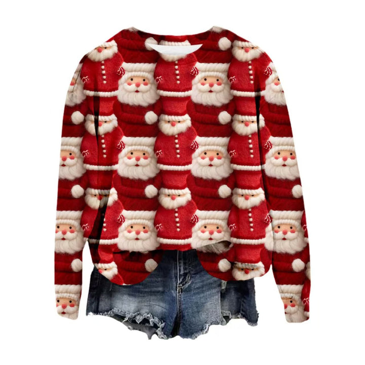 Damen Verspielter Weihnachts-Pullover Drune