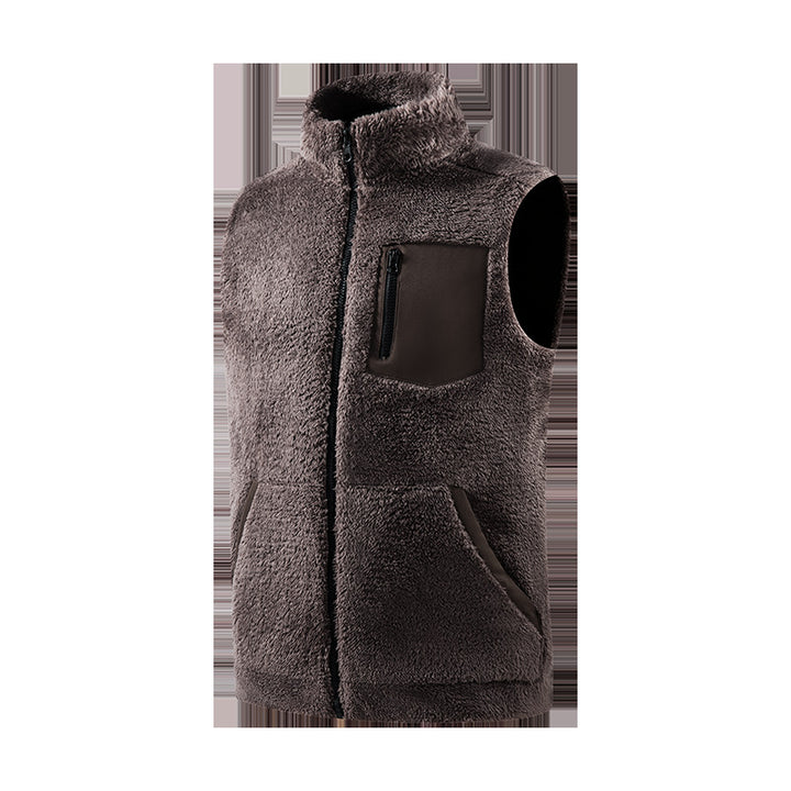 Herren Kuschelige Fleece-Weste mit praktischen Taschen Drune