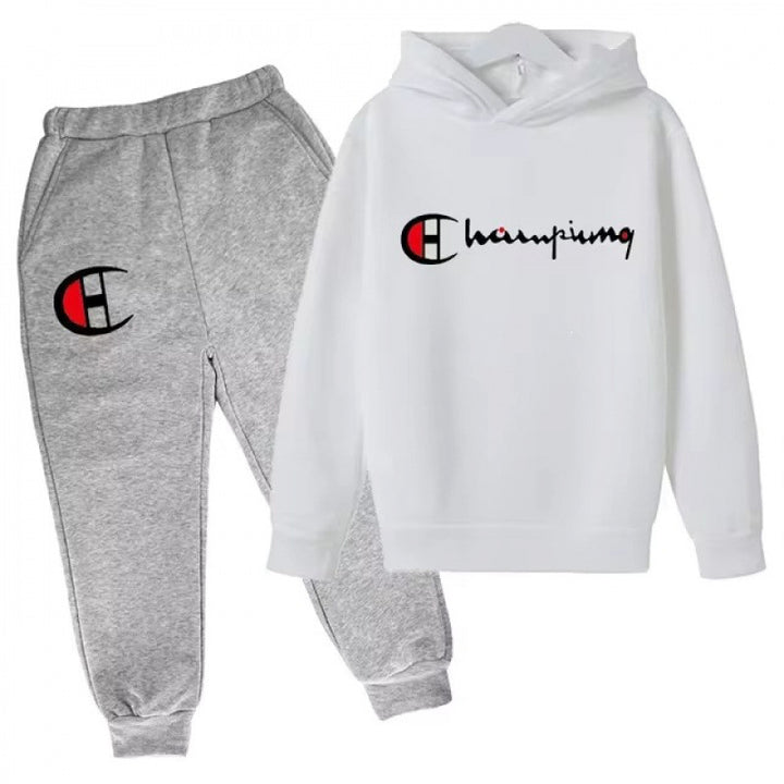 Unisex nan Kapuzenpullover mit Jogginghose Freizeitset Drune