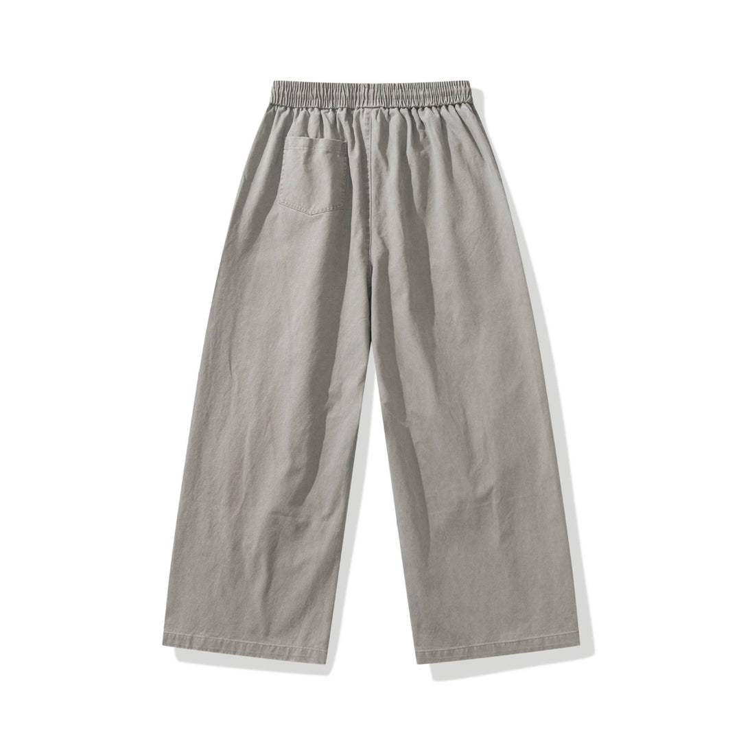 Damen weite Cargo-Hose mit elastischem Bund und Tunnelzug Drune