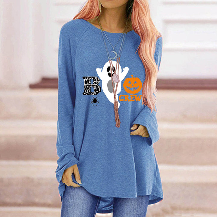Damen lässiges Halloween T-Shirt Drune