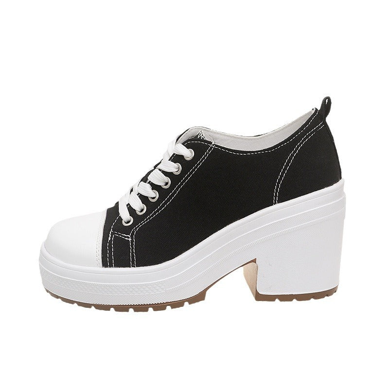 Damen Plateau-Sneaker mit modernem Design und komfortablem Absatz Drune