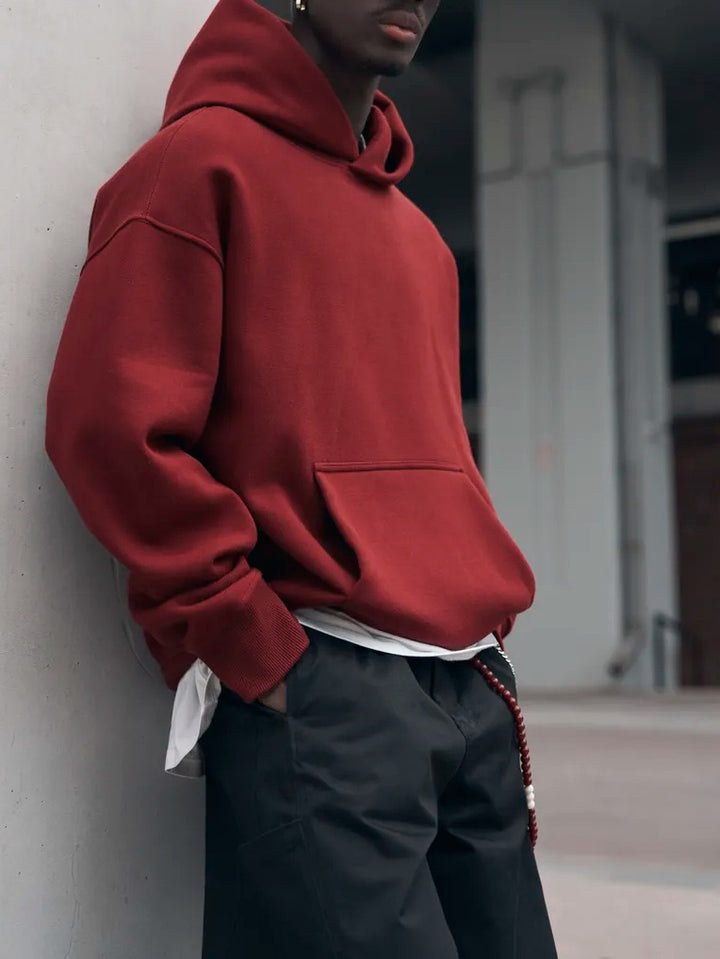 Herren Bequemer Kapuzenpullover