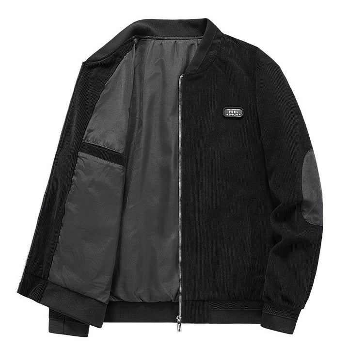 Herren Modische Cordjacke mit komfortablem Innenfutter Drune