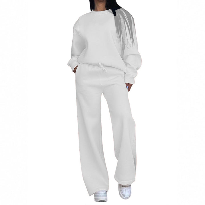 Damen nan lässiges Oversize Sweatshirt und weite Jogginghose Set Drune