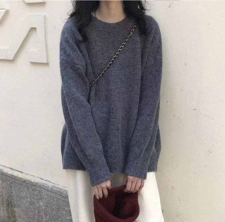 Damen Kuscheliger Oversized Pullover Drune