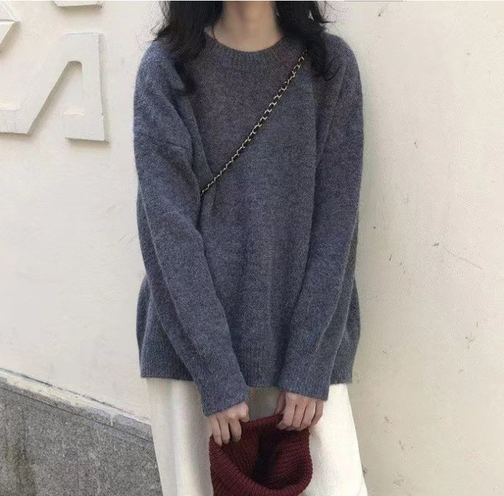 Damen Kuscheliger Oversized Pullover Drune