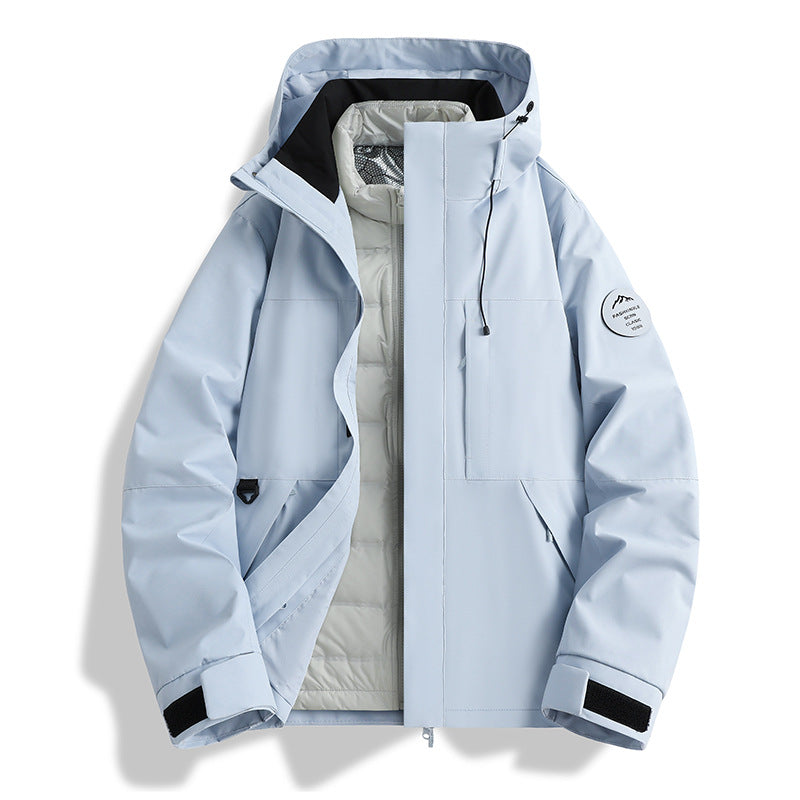 Damen Wasserdichte und isolierte Outdoor-Jacke Drune