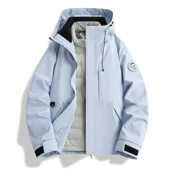 Damen Wasserdichte und isolierte Outdoor-Jacke Drune
