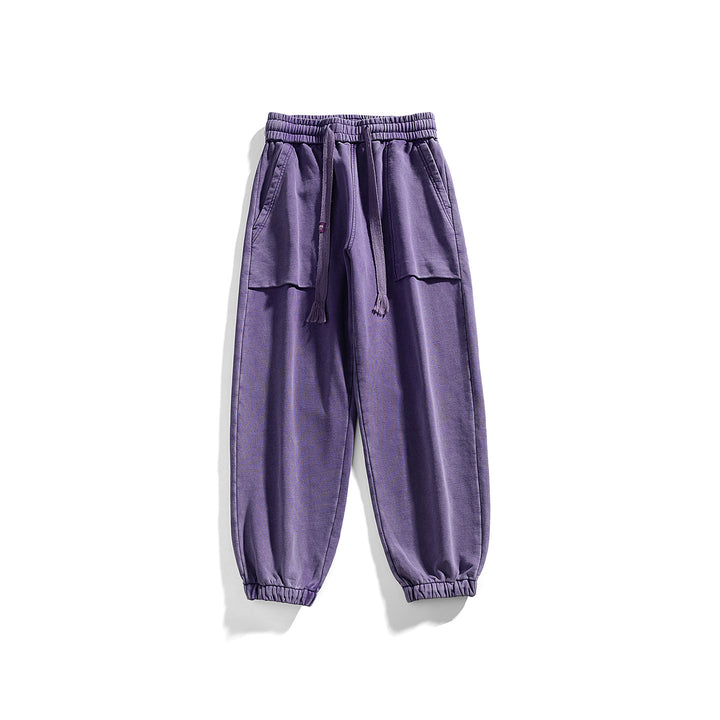 Herren Cargo-Jogginghose mit elastischem Bund und aufgesetzten Pattentaschen Drune