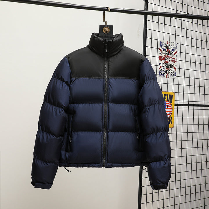 Herren Steppjacke mit hoher Kragen