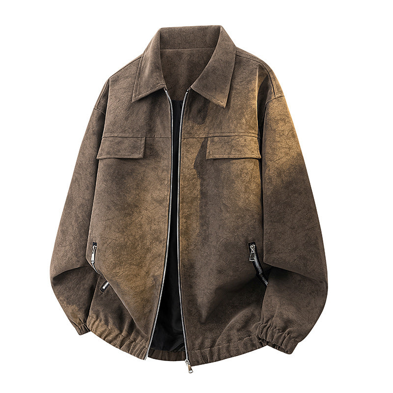 Damen Stylische Oversized Übergangsjacke Drune