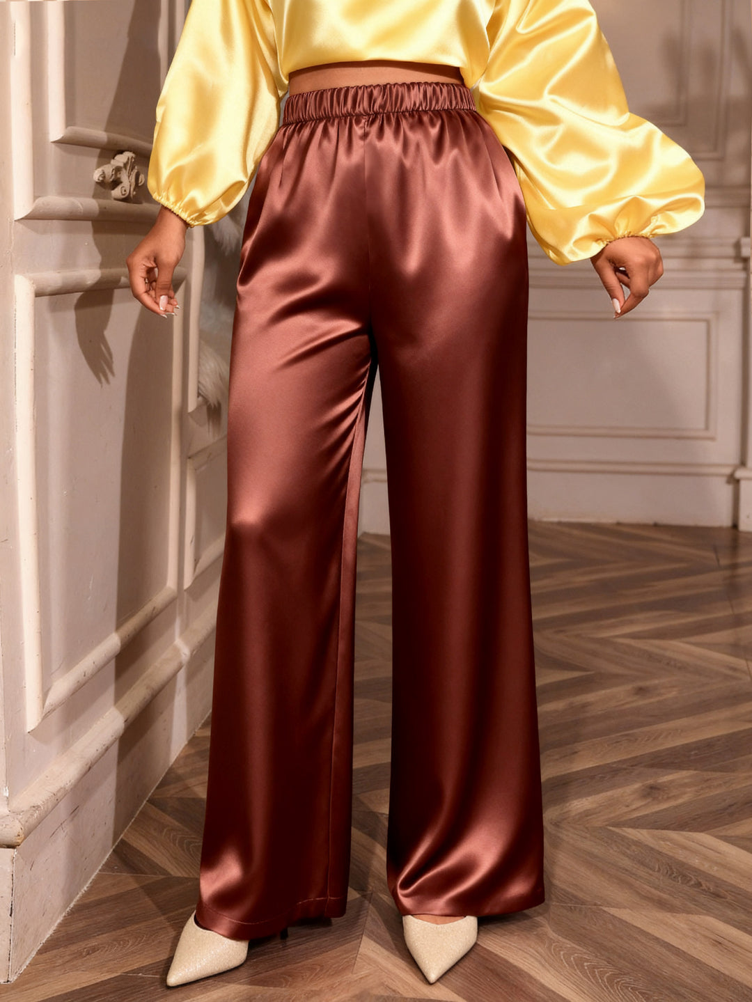 Damen luxuriöser Kaftan mit auffälligem Muster Drune