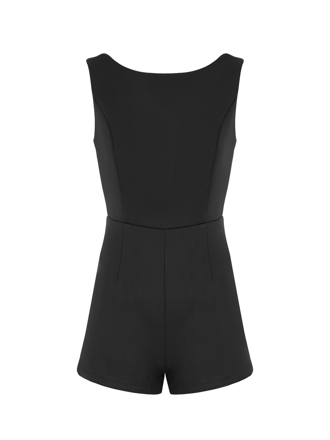 Damen Eleganter Jumpsuit mit figurbetonendem Schnitt und raffinierten Details Drune