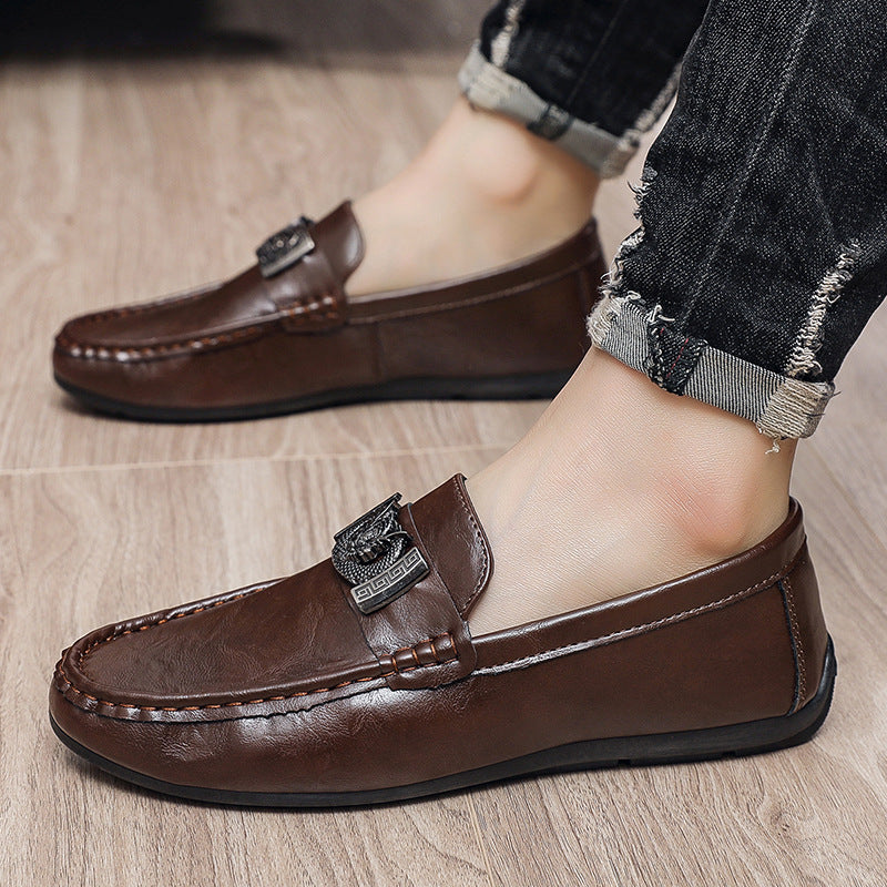 Herren Elegante Mokassins mit Metalldetails Drune