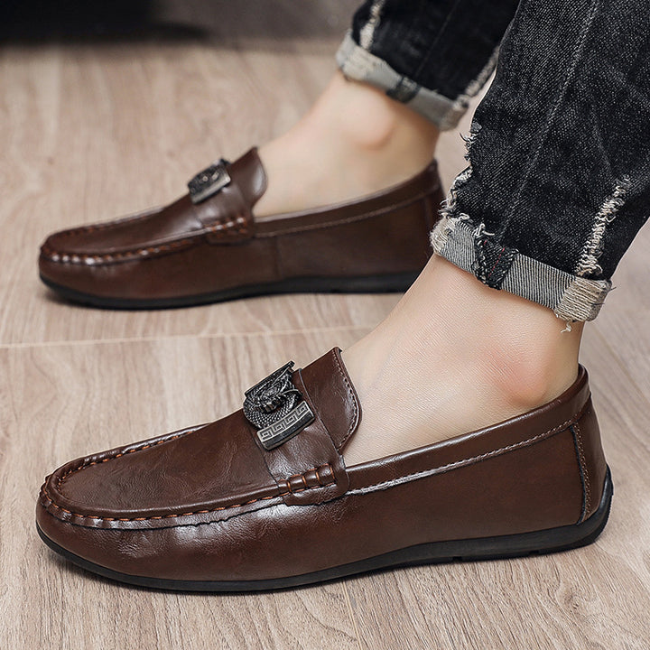 Herren Elegante Mokassins mit Metalldetails Drune