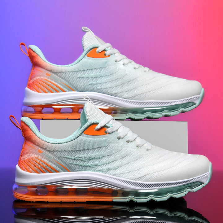 Unisex atmungsaktive Air‑Cushion Running‑Sneaker mit sichtbarer Hohlkammer‑Zwischensohle und leichter Strickkonstruktion Drune