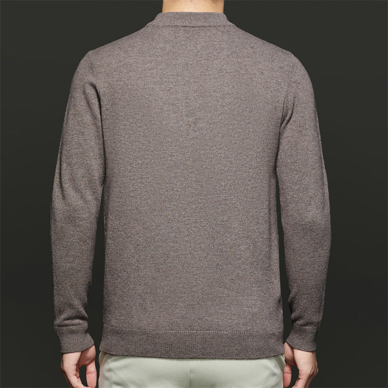 Herren Feinstrickpullover mit modernem Strukturmuster Drune