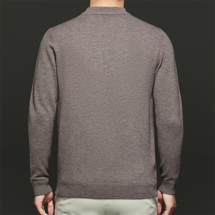 Herren Feinstrickpullover mit modernem Strukturmuster Drune