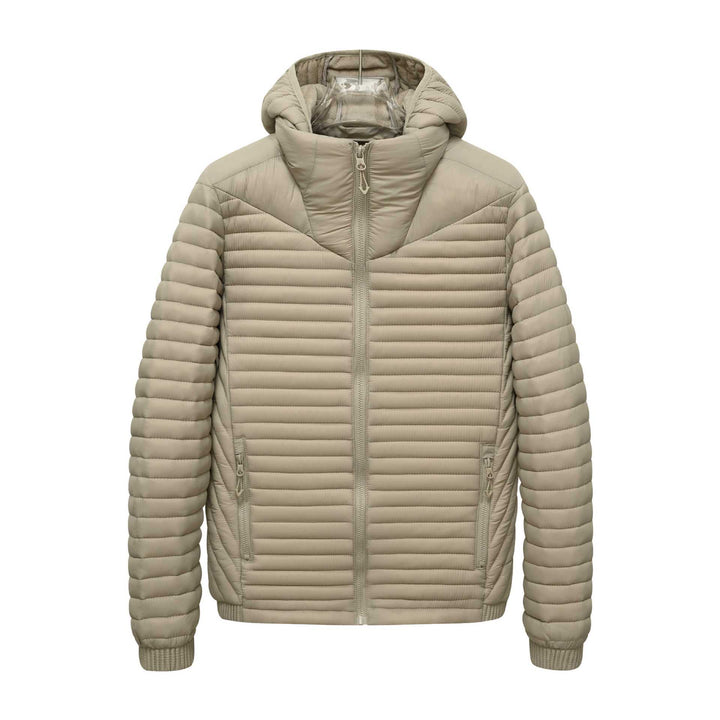 Herren Leichte Steppjacke mit Kapuze Drune