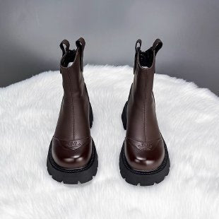 Damen Modische Chelsea-Boots Drune