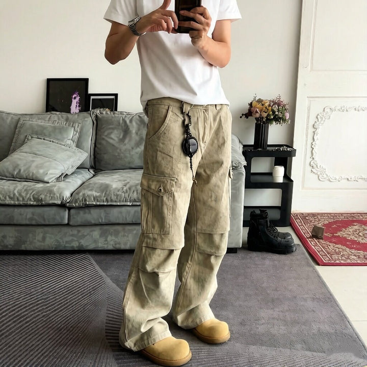 Herren Lässige Cargo-Hose mit praktischen Taschen Drune