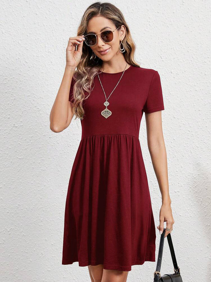 Damen Freizeitkleid mit Taillierung und elegantem Rock Drune