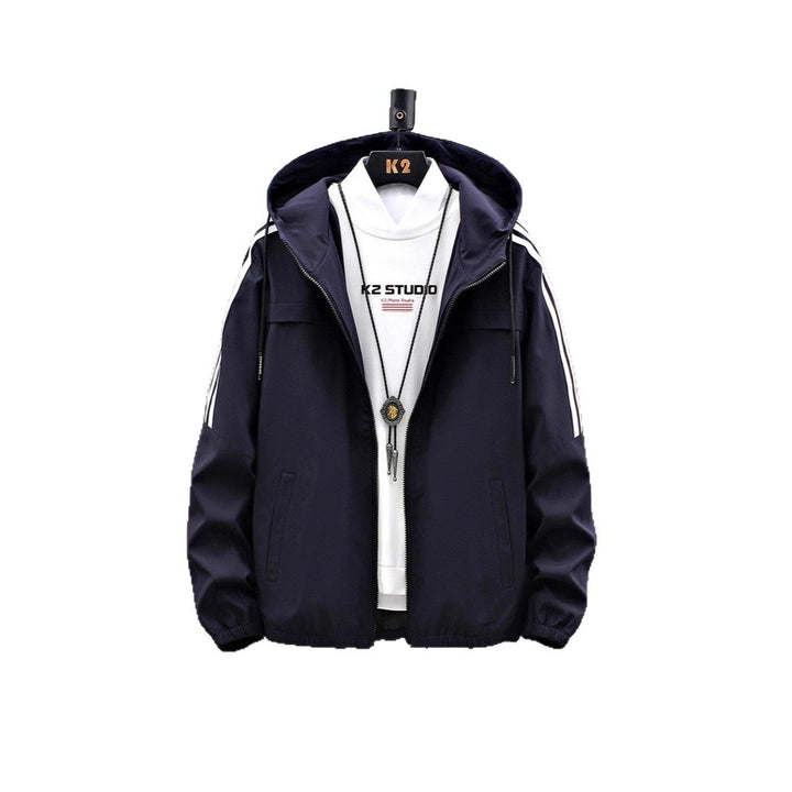 Herren Modische Outdoor-Jacke mit praktischen Taschen Drune