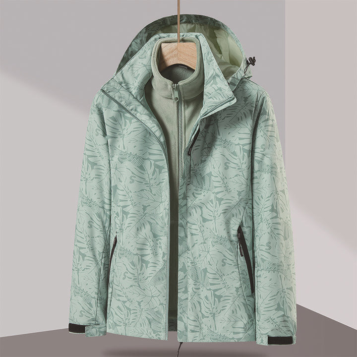 Herren Multifunktionale Übergangsjacke mit Reißverschluss Drune