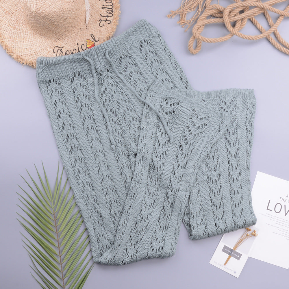Damen Luftige Strickleggings Drune