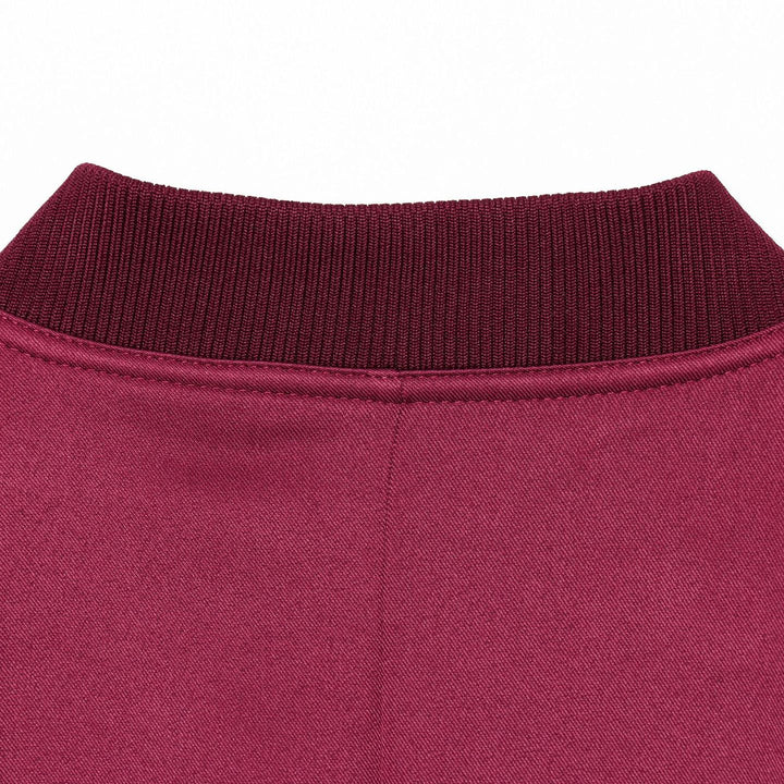 Damen nan cropped Bomberjacke mit Druckknopfleiste, überschnittenen Schultern und großen Klappentaschen Drune