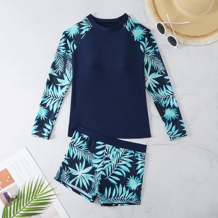 Damen UV-Schutz Surf-Set mit langärmliger Rashguard und Short Drune