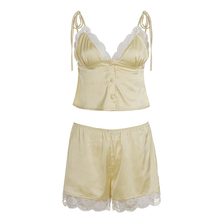 Damen Schlafanzug Set Drune