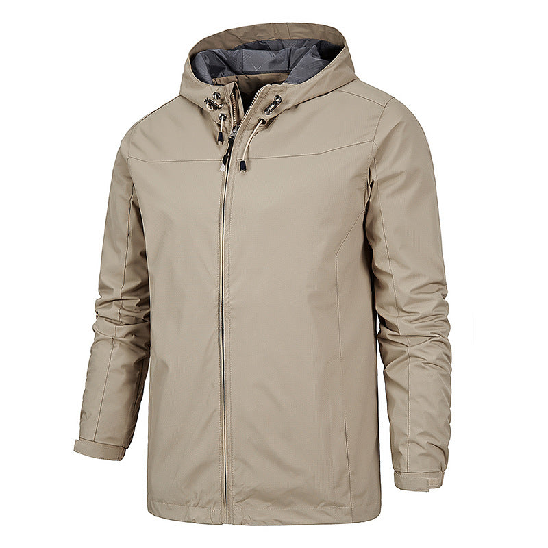 Herren Freizeitjacke mit verstellbarer Kapuze Drune 1787797384