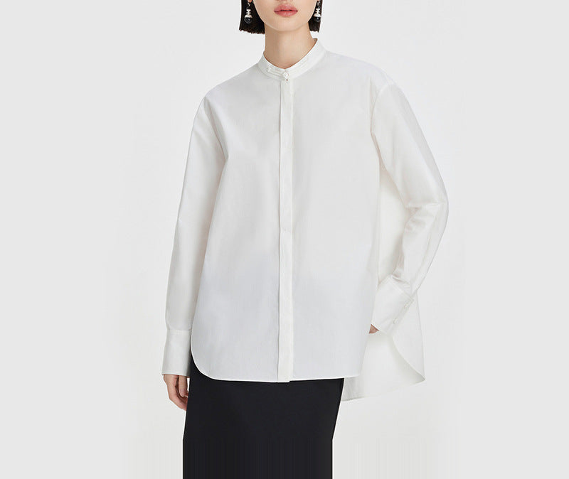 Damen Elegante und modische Oversized Bluse Drune
